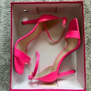 Vince Camuto Hot Pink Heels